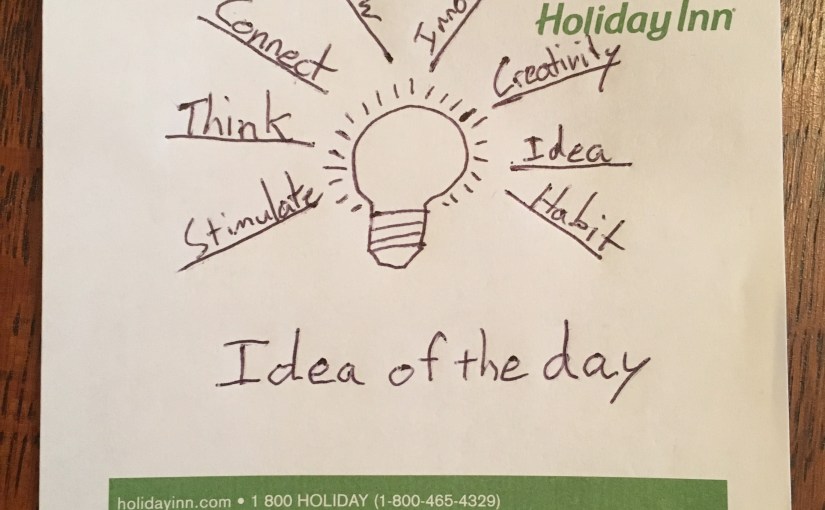 The creative thing you should do every time you stay at a&nbsp;hotel.