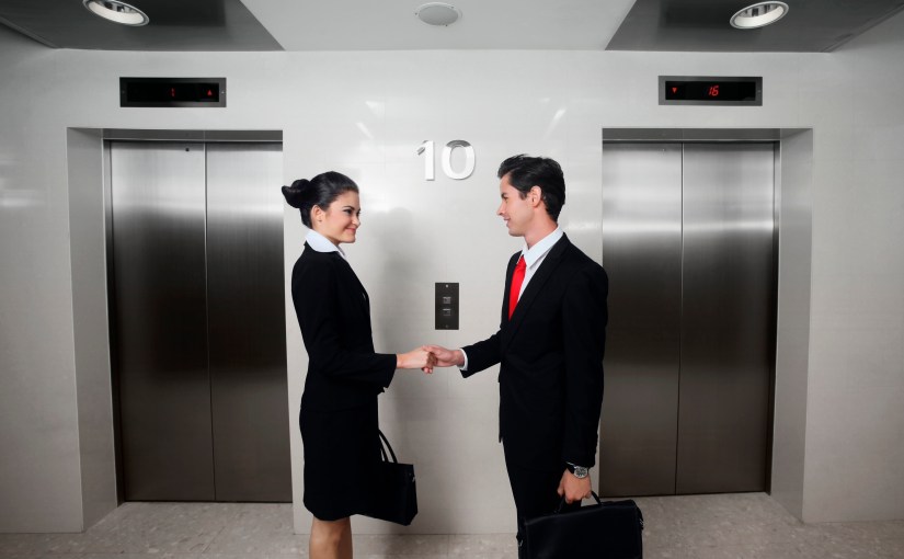 This is where I encourage you to pitch your elevator&nbsp;pitch.