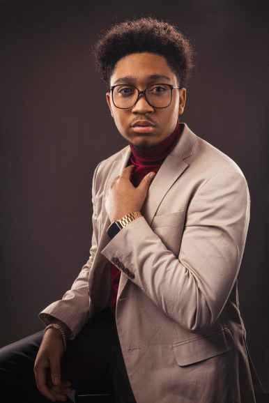 portrait of a man in corporate attire