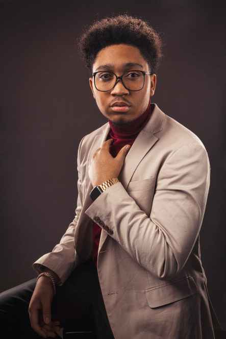 portrait of a man in corporate attire