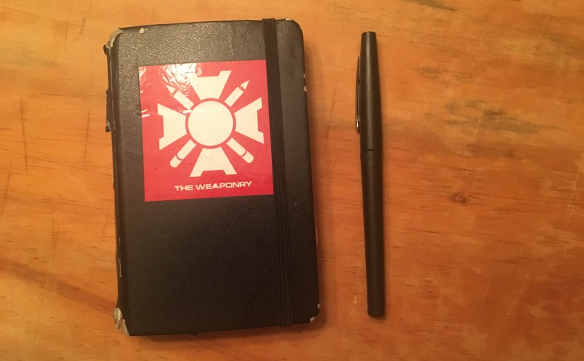 How to make your own treasure map in a&nbsp;notebook.