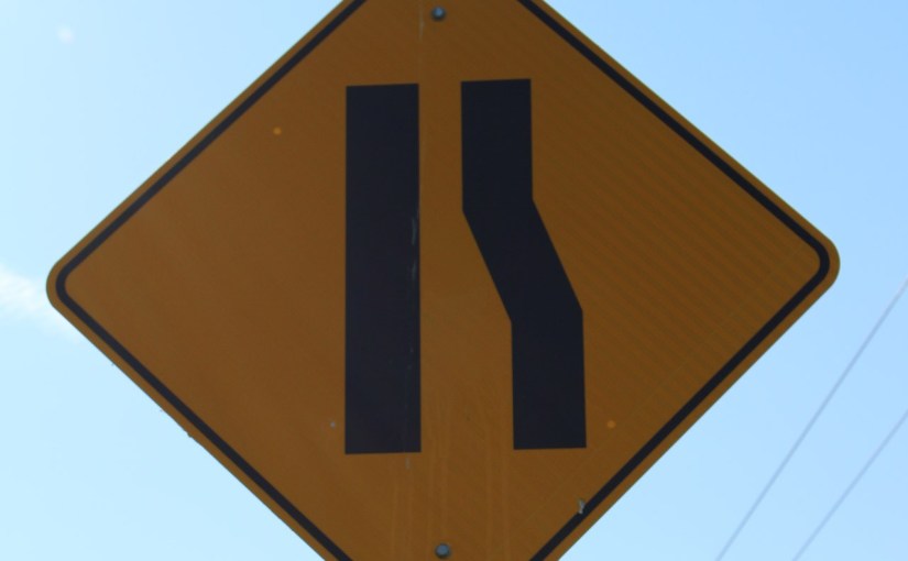 Did you know your lane is&nbsp;ending?